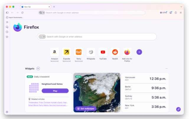 Firefox 157 Nova