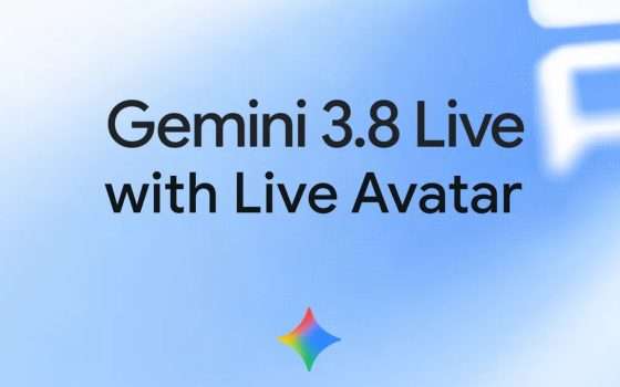 Gemini 3.8 Live: conversazioni naturali con un avatar