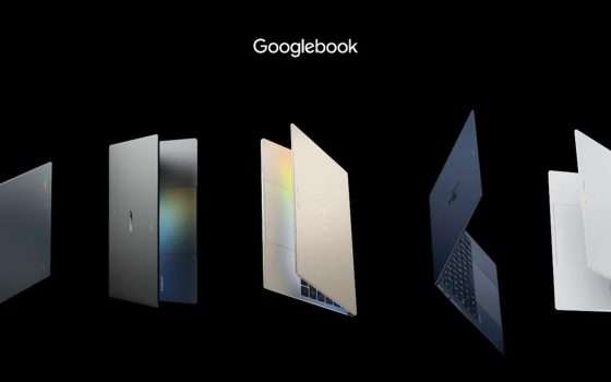 Googlebook: ecco i primi cinque notebook con Android e Gemini