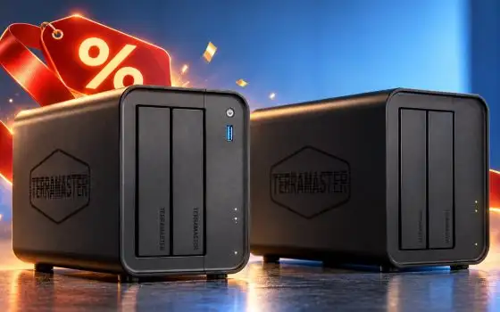 TerraMaster F2-425 e D2-320 in offerta: quale scegliere per backup e più spazio