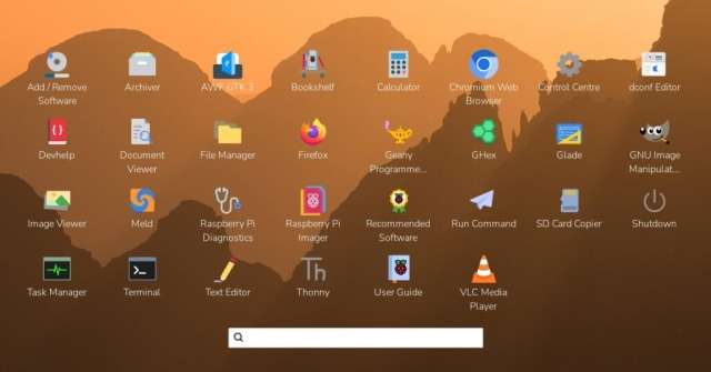 Raspberry Pi Desktop launcher