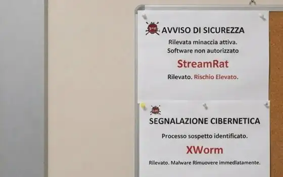 Falso sito del SSN distribuisce StreamRat e XWorm