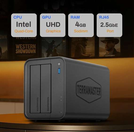 NAS TerraMaster F2-425