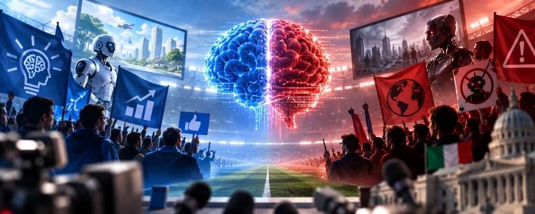 La discussione sull'AI sta per diventare un altro derby tutto italiano
