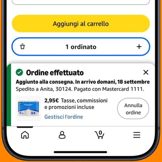 Come funziona Aggiungi alla consegna su Amazon