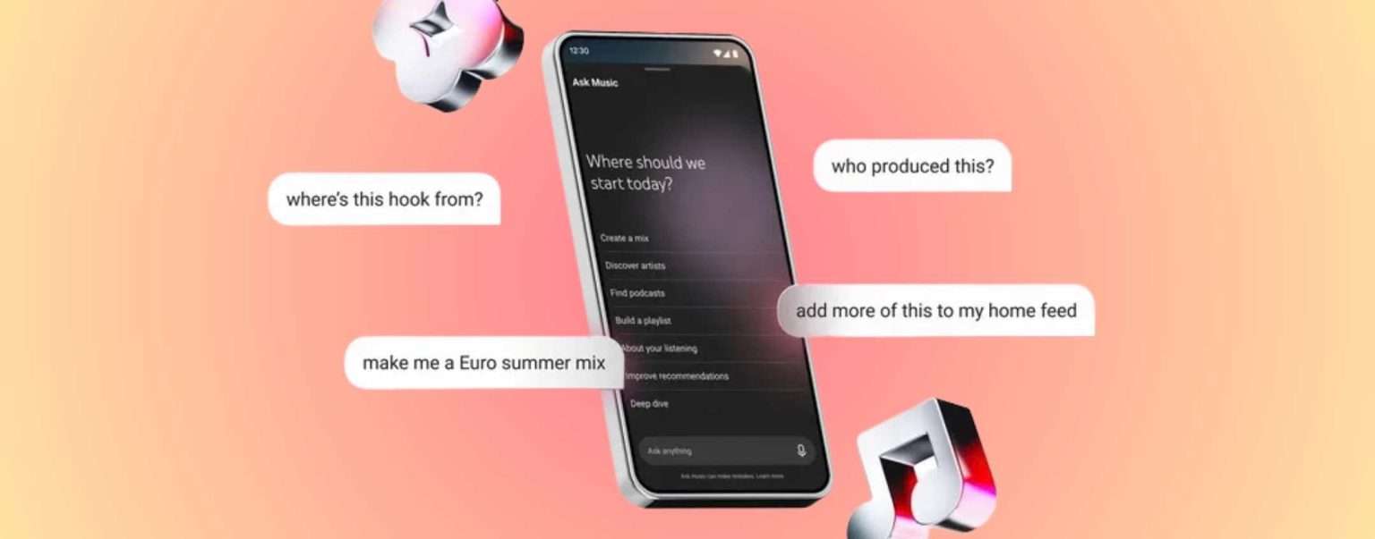Anteprima: Ask Music su YouTube Music per creare playlist con l’AI