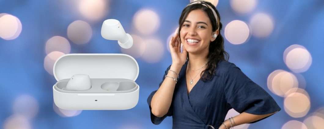 Auricolari wireless piccolissimi con suono di alta qualità: Sony WF-C510