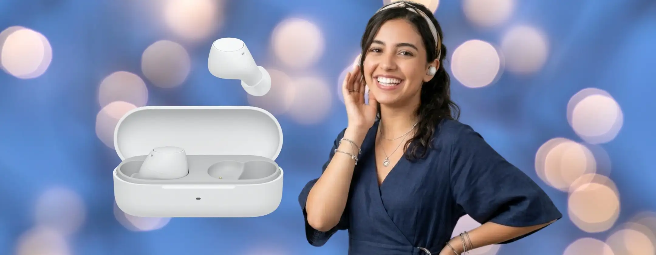 Auricolari wireless piccolissimi con suono di alta qualità: Sony WF-C510
