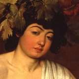 Bacco di Caravaggio, i dettagli del dipinto nella scansione HD