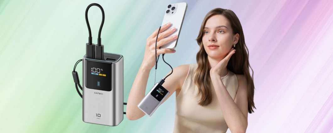 Batteria scarica a fine giornata? Risolvi con questo mini Power Bank a poco