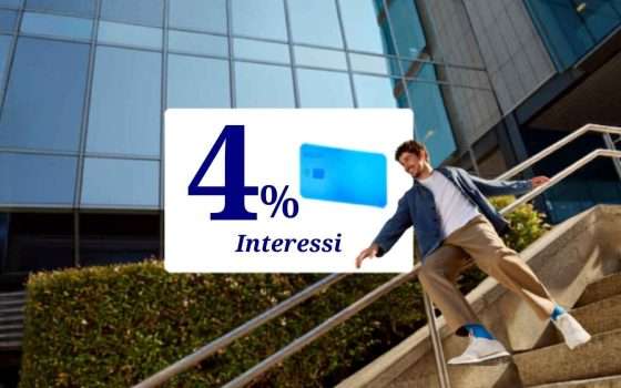 BBVA: Conto Corrente Zero Spese per Sempre e 4% di Interessi ogni Mese