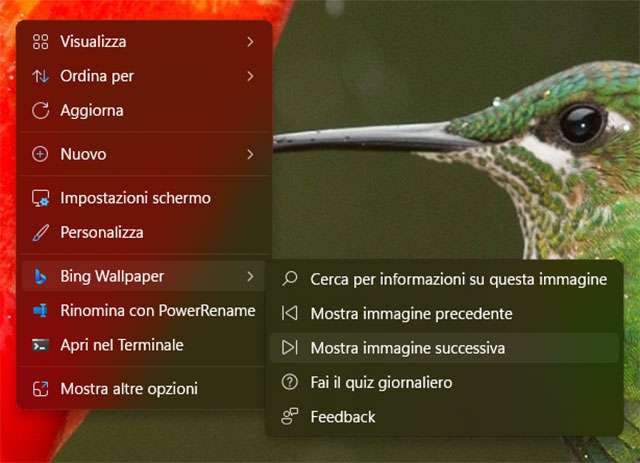 Bing Wallpaper permette di cambiare sfondo in un clic