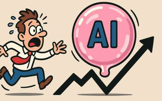 Allarme sulla bolla dell'AI, la BRI teme il crollo