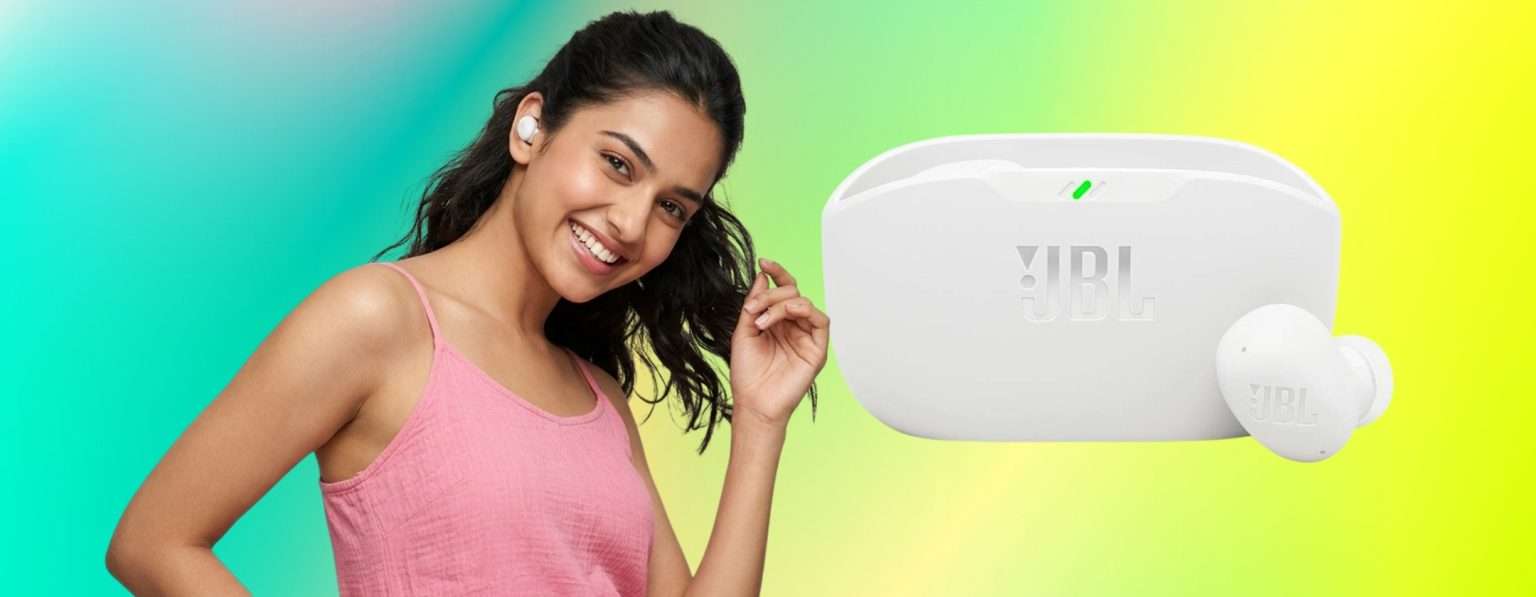 Anteprima: Cancellazione del rumore, 40 ore, connessione multipoint: JBL Wave Buds 2