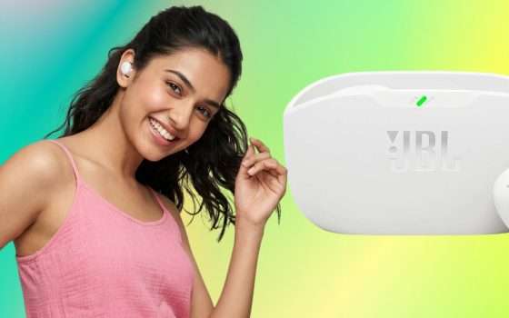 Cancellazione del rumore, 40 ore, connessione multipoint: JBL Wave Buds 2