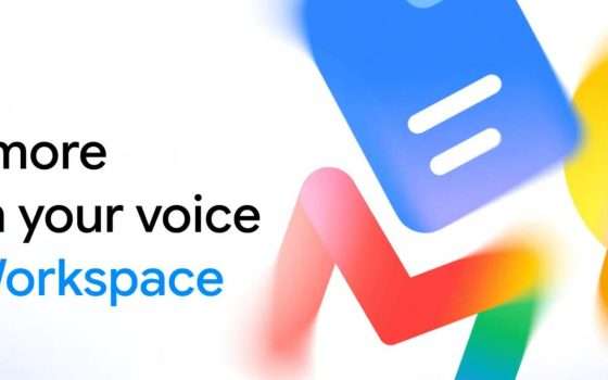 Google Live arriva su Gmail, Docs e Keep: tutto si controlla a voce