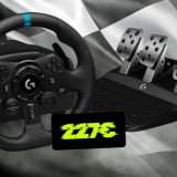 Con il volante da corsa e pedali Logitech G G923 ti sembrerà di guidare davvero