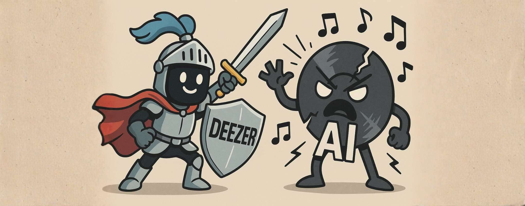 Deezer vince il premio Innovazione per la sua tecnologia anti-AI