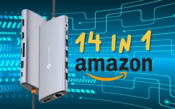 Docking Station 14 in 1: tutte le porte che vuoi in un unico posto