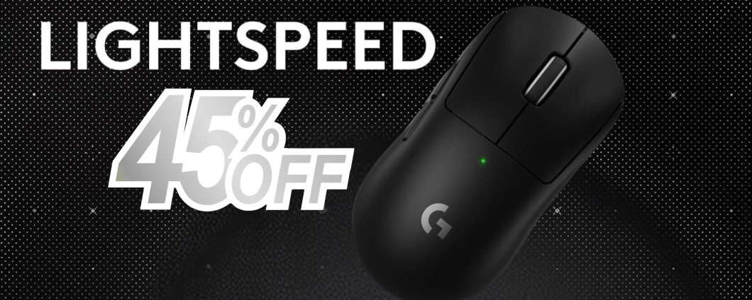 Domina le partite con il Logitech G PRO X SUPERLIGHT 2 SE (-45%)