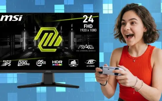 Esperienza di gioco straordinaria con il monitor da gaming MSI da 24