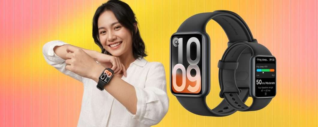 Fitness e salute con 21gg di autonomia: XIAOMI Smart Band 10 Pro