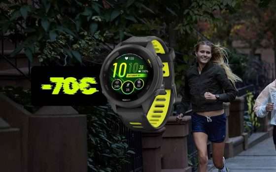Garmin Forerunner 265S, lo smartwatch per la corsa, in offerta: risparmia 70€ su Amazon