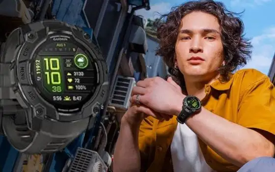 Garmin Instinct 3: 10 ATM, GPS, torcia, +90 app e 24 giorni di autonomia