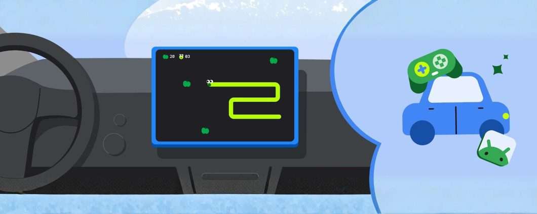I videogiochi arrivano su Android Auto, ma solo a veicolo fermo