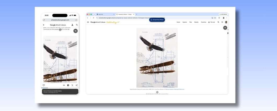 Chrome ora ricorda dove si era rimasti e Gemini crea quiz