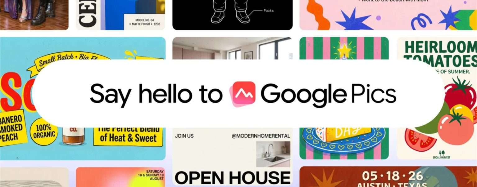 Anteprima: Google Pics: l’AI crea locandine in pochi clic e sfida Canva