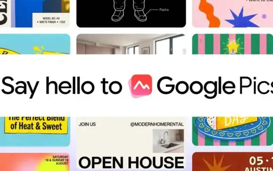 Google Pics: l'AI crea locandine in pochi clic e sfida Canva