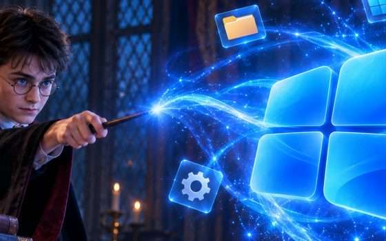 La pubblicità di Harry Potter a tutto schermo per Windows 11