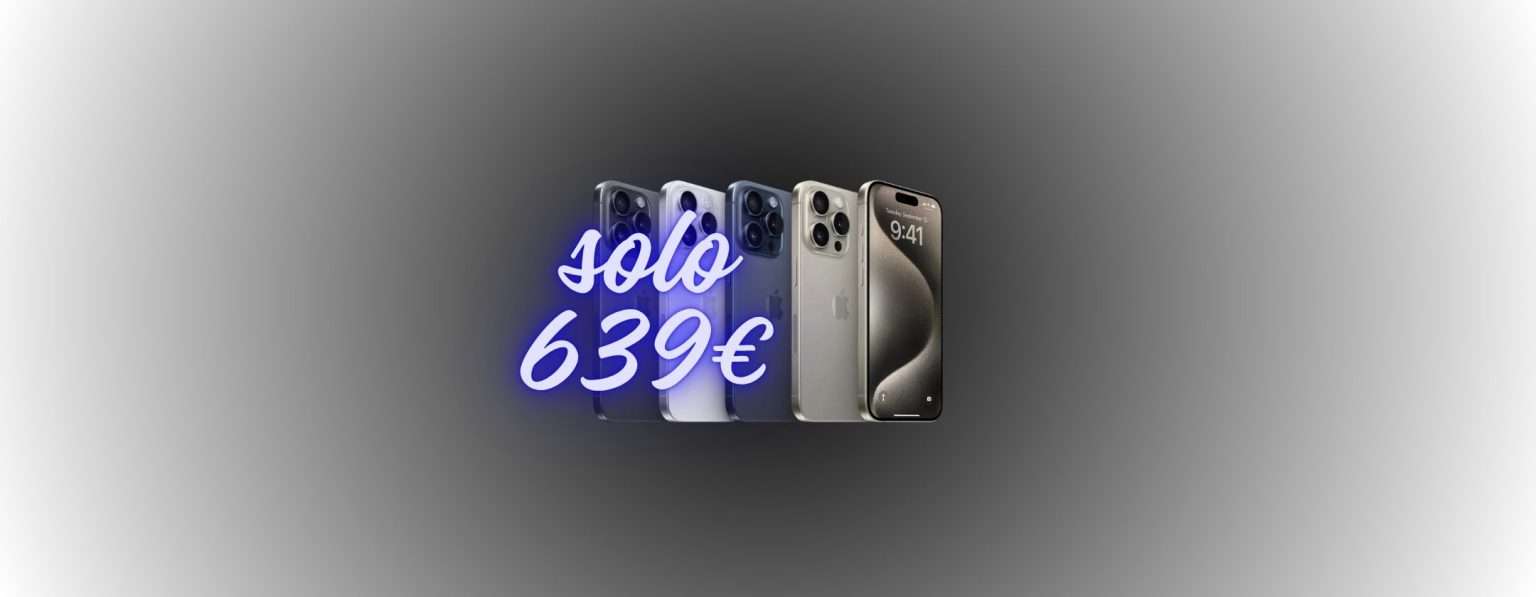 Anteprima: Il tuo Apple iPhone 15 Pro ricondizionato ti aspetta su eBay a 639€