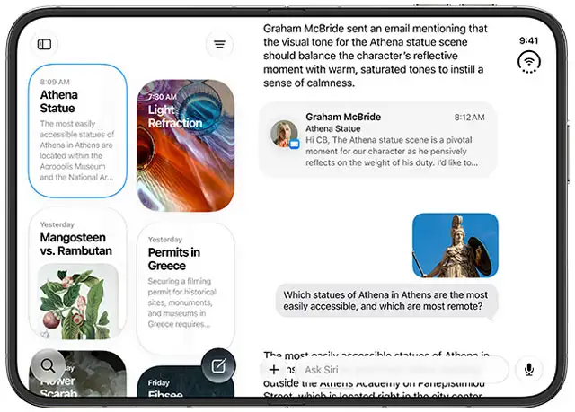 Siri AI su iPhone Duo