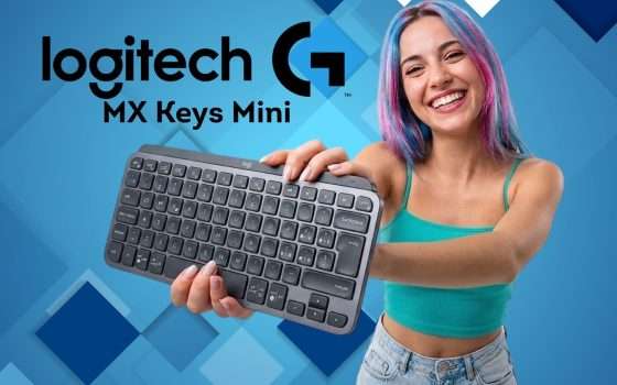 Logitech MX Keys Mini: la regina delle tastiere compatte a un ottimo prezzo