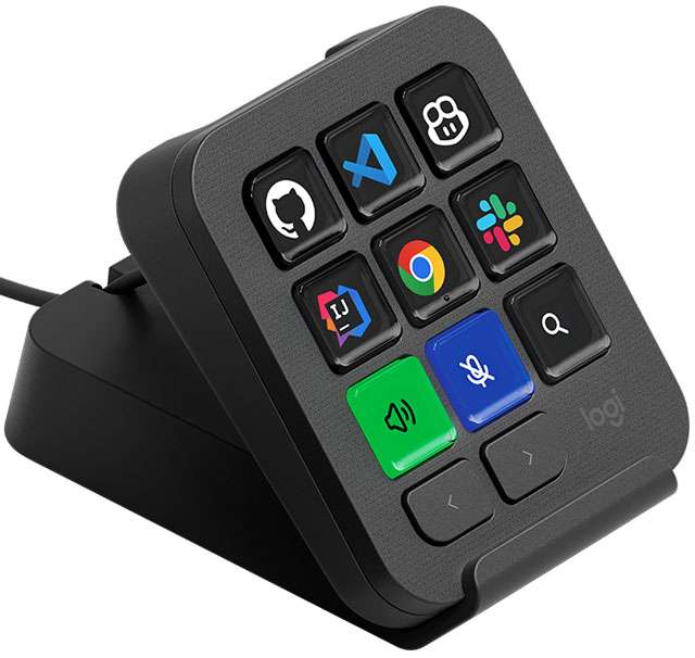 Il design di Logitech MX Keypad