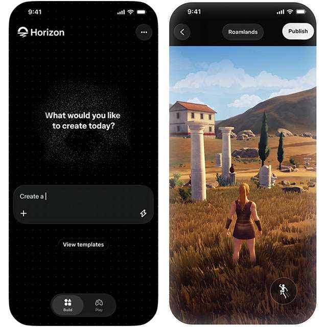 Meta Horizon Create per creare videogiochi con l'AI