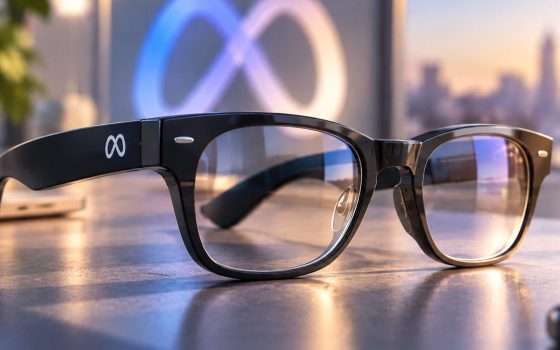 Arrivano gli occhiali smart di Meta senza la fotocamera