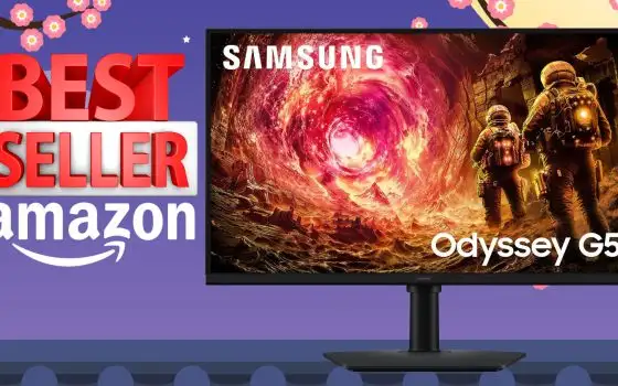 Monitor da gaming Samsung Odyssey G5 da 27