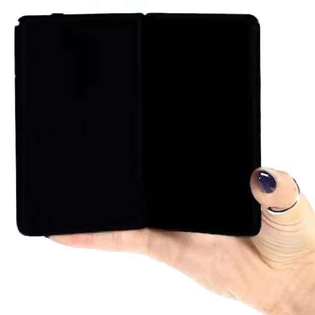 La silhouette del nuovo Motorola razr fold