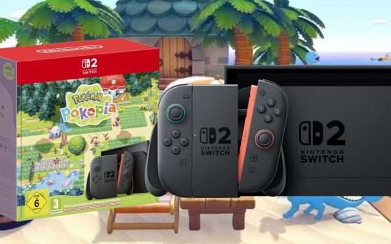 Nintendo Switch 2 da 256GB con Pokemon Pokopia in super sconto