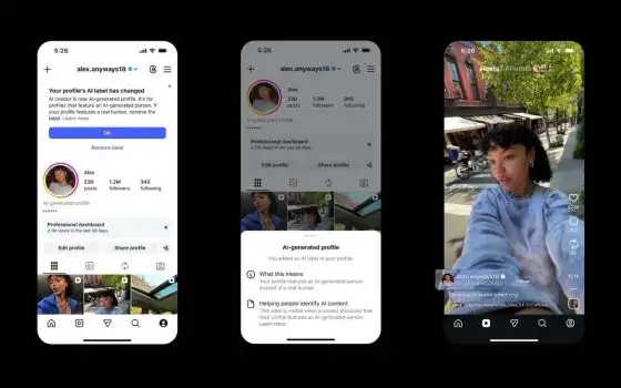 Instagram dichiara guerra ai profili AI: ecco cosa cambia