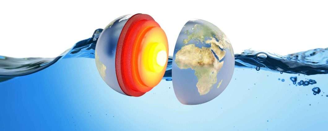 Ci sarebbe un oceano d'acqua nascosto nelle viscere della Terra