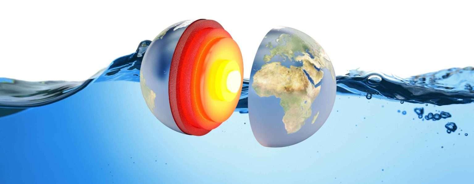 Anteprima: Ci sarebbe un oceano d’acqua nascosto nelle viscere della Terra