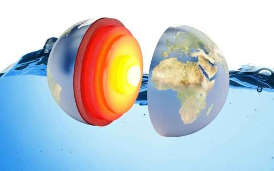 Ci sarebbe un oceano d'acqua nascosto nelle viscere della Terra