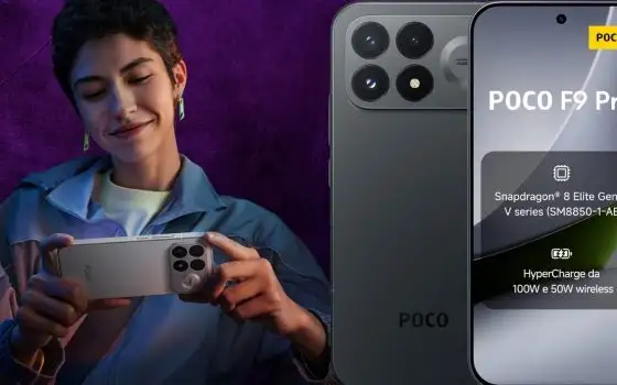 Offerta lancio con sconto di 200€ per il nuovo POCO F9 Pro da 512GB