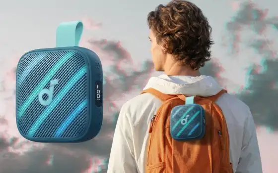 Offerta Prime anticipata: mini speaker portatile con 24h di autonomia IP68