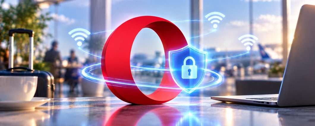 Opera, la VPN si attiva da sola sulle reti Wi-Fi pubbliche