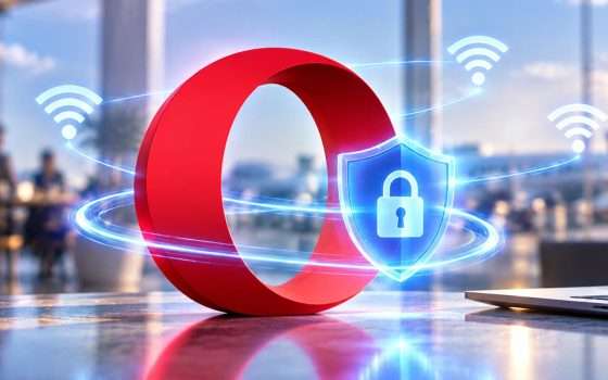 Opera, la VPN si attiva da sola sulle reti Wi-Fi pubbliche